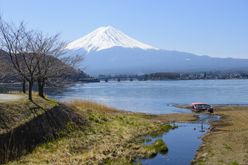 Mt. Fuji at Lake kawaguchi