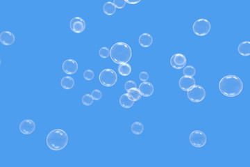 Gas bubbles in water and Backgrounds 