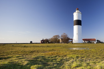 der höchste Leuchtturm Skandinaviens, Långe Jan, an der Südspitze der Insel Öland, Schweden