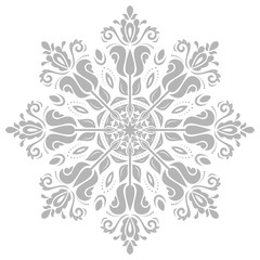 Damask Vector Orient Pattern