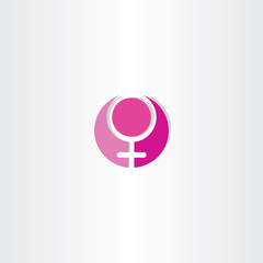 female gender symbol design