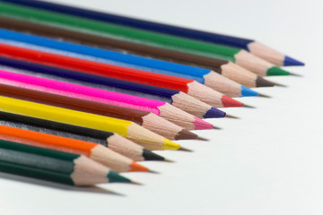 colored pencils