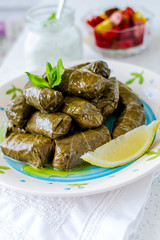 Stuffed vine leaves