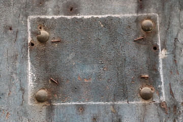 Empreinte d'une plaque de numéro de rue à Albi