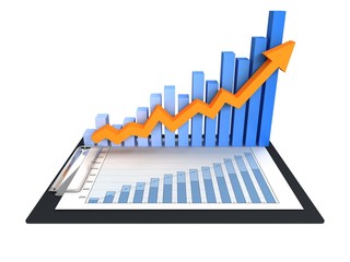 business graph and chart