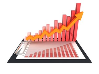 business graph and chart