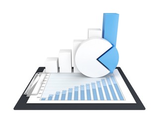 business graph and chart