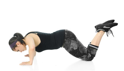 Girl Push-ups