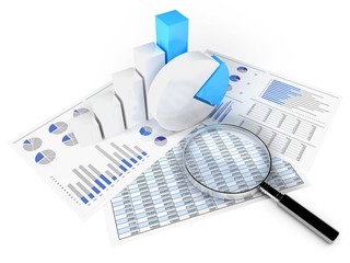 business graph and chart