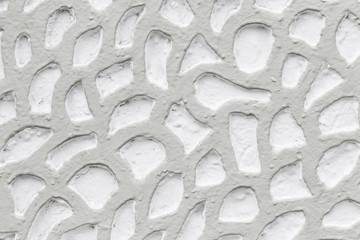 アイルランド　白い塗り壁　Plaster of the wall of the stone