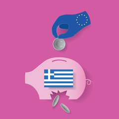 EU try to help greece crisis