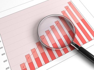 business graph and chart