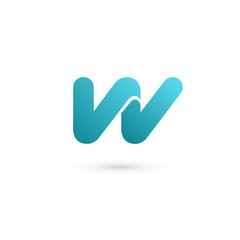 Letter W logo icon design template elements