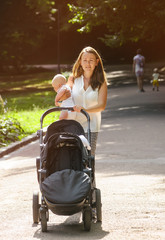 mother with newborn child