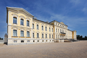 baroque palace Rundale in Latvia