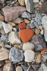 Steine am Strand