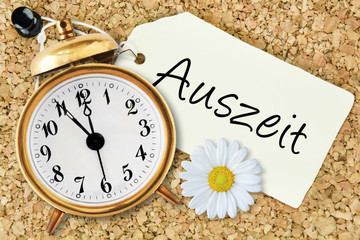 Auszeit