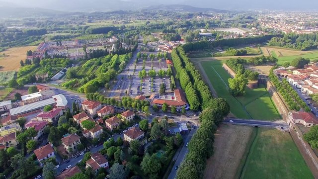Lucca aerial view, Italy