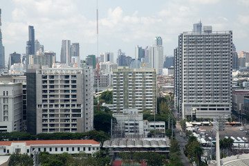 Fototapeta na wymiar Skyline von Bangkok