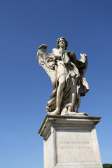 Rome,Italy, Ponte Sant'Angelo,Angel.