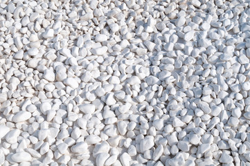 Small White Pebbles