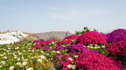 Obraz premium Santorini view
