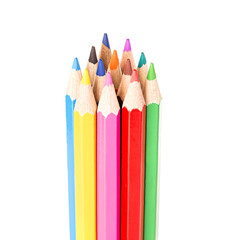 Colored pencils isolated