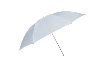 white umbrella on a white background © pikyarm108