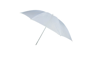 white umbrella on a white background