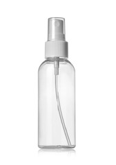 White container of spray bottle - obrazy, fototapety, plakaty