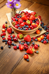 Fresh summer berries