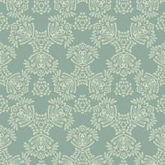 Seamless colorful background made of exotic pattern