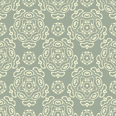 Seamless colorful background made of exotic pattern