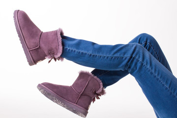 Funny winter boots. - 87835013