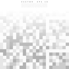 Vector Abstract geometric shape from gray cubes. 
