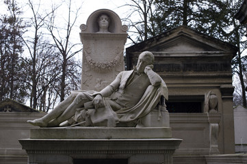 cimeti&egrave;re du p&egrave;re lachaise &agrave; parus