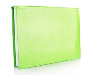 Single book isolated on white