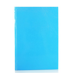 Single book isolated on white