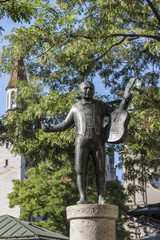 Fototapeta premium Viktualienmarkt in Munich, Bavaria, Germany, 2015