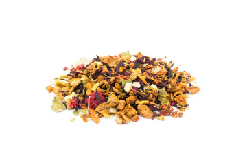 Mixed loose forest fruits as tea