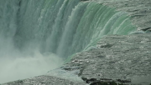 Tumbling water from Niagara Falls