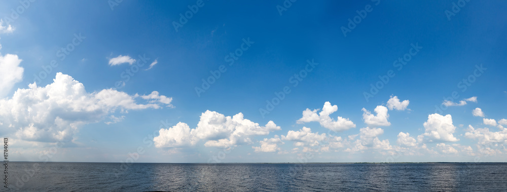 Wall mural Sea and the sky