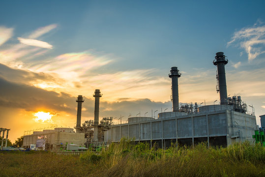 Sunset Of Powerhouse