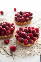 Delicious tart with berry fruits