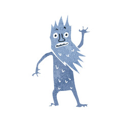 jack frost retro cartoon