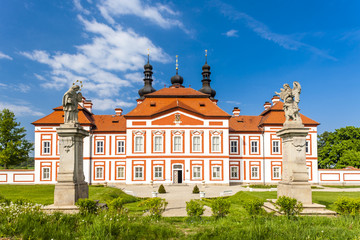 cistercian priory, Mariansky Tynec, Czech Republic