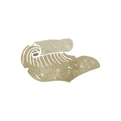 retro cartoon old paper