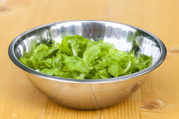 lettuce in bowl