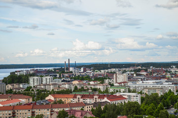 Fototapeta na wymiar View of Tampere