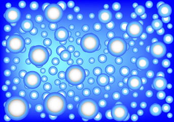 background of the spheres